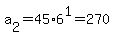 a%5B2%5D=+45%2A6+%5E1+=+270