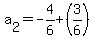 a%5B2%5D=-4%2F6%2B%283%2F6%29