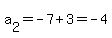 a%5B2%5D=-7%2B3=-4