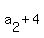 a%5B2%5D+%2B+4