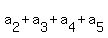 a%5B2%5D+%2B+a%5B3%5D+%2B+a%5B4%5D+%2B+a%5B5%5D