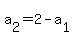 a%5B2%5D+=+2+-+a%5B1%5D