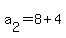 a%5B2%5D+=+8%2B4