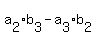 a%5B2%5Db%5B3%5D-a%5B3%5Db%5B2%5D