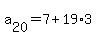 a%5B20%5D=7%2B19%2A3