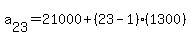 a%5B23%5D=21000%2B%2823-1%29%281300%29