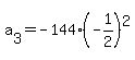 a%5B3%5D=-144%2A%28-1%2F2%29%5E2