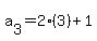 a%5B3%5D=2%283%29%2B1