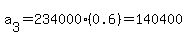 a%5B3%5D=234000%280.6%29=140400