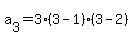 a%5B3%5D=3%283-1%29%283-2%29