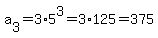 a%5B3%5D=3%2A5%5E3=3%2A125=375