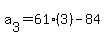a%5B3%5D=61%283%29-84