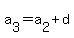 a%5B3%5D=a%5B2%5D%2Bd