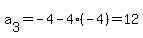 \"a%5B3%5D+=+-4+-4%2A%28-4%29+=+12\"
