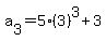 a%5B3%5D+=+5%283%29%5E3%2B3+
