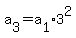 a%5B3%5D+=+a%5B1%5D%2A3%5E2