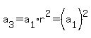 a%5B3%5D+=+a%5B1%5D%2Ar%5E2+=+%28a%5B1%5D%29%5E2