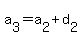 a%5B3%5D+=+a%5B2%5D+%2B+d%5B2%5D