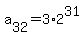 a%5B32%5D=3%2A2%5E31