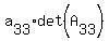 a%5B33%5D%2Adet%28A%5B33%5D%29