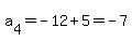 a%5B4%5D=-12%2B5=-7