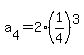 a%5B4%5D=2%281%2F4%29%5E3