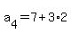 a%5B4%5D=7%2B3%2A2