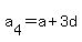 a%5B4%5D=a%2B3d