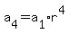 a%5B4%5D=a%5B1%5D%2Ar%5E4