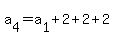 a%5B4%5D=a%5B1%5D%2B2%2B2%2B2