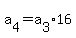 a%5B4%5D=a%5B3%5D%2A16