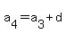 a%5B4%5D=a%5B3%5D%2Bd