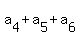 a%5B4%5D+%2B+a%5B5%5D+%2B+a%5B6%5D
