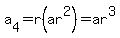 a%5B4%5D+=+r%28ar%5E2%29+=+ar%5E3