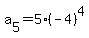 a%5B5%5D=+5%2A%28-4%29%5E4