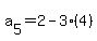 a%5B5%5D=2+-3%284%29