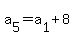 a%5B5%5D=a%5B1%5D%2B8