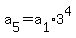 a%5B5%5D+=+a%5B1%5D%2A3%5E4