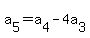 \"a%5B5%5D+=+a%5B4%5D-4a%5B3%5D\"