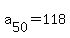 a%5B50+%5D=+118