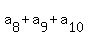 a%5B8%5D+%2B+a%5B9%5D+%2B+a%5B10%5D