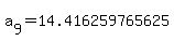 a%5B9%5D+=+14.416259765625