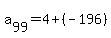 a%5B99%5D=4%2B%28-196%29