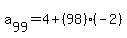 a%5B99%5D=4%2B%2898%29%2A%28-2%29