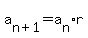 a%5Bn%2B1%5D=a%5Bn%5D%2Ar