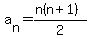 a%5Bn%5D=%28n%28n%2B1%29%29%2F2