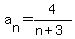 a%5Bn%5D=+4%2F%28n%2B3%29