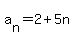 a%5Bn%5D=2%2B5n