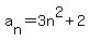 a%5Bn%5D=3n%5E2%2B2