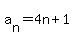 a%5Bn%5D=4n%2B1